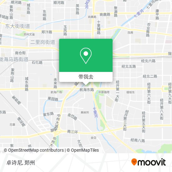 卓诗尼地图