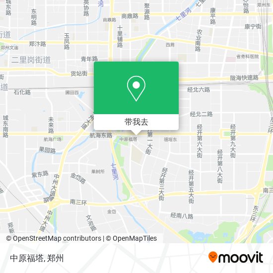 中原福塔地图