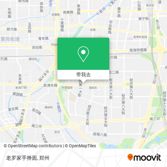 老罗家手擀面地图