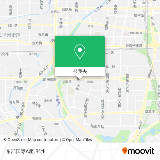 东郡国际A座地图