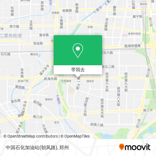 中国石化加油站(朝凤路)地图