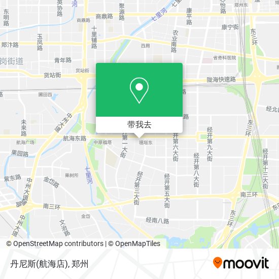 丹尼斯(航海店)地图
