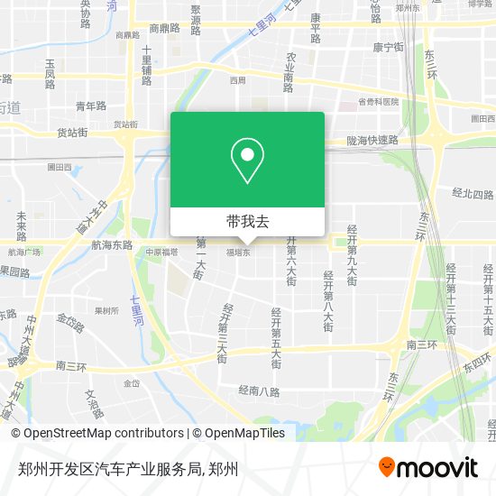 郑州开发区汽车产业服务局地图