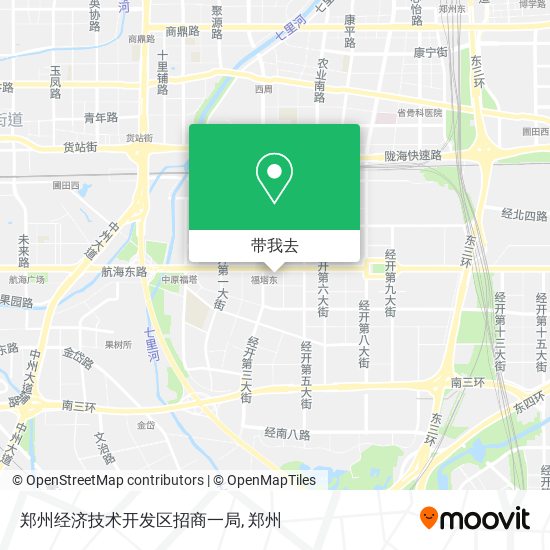 郑州经济技术开发区招商一局地图