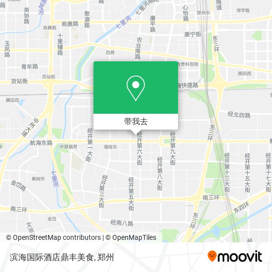 滨海国际酒店鼎丰美食地图