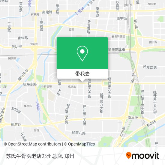 苏氏牛骨头老店郑州总店地图