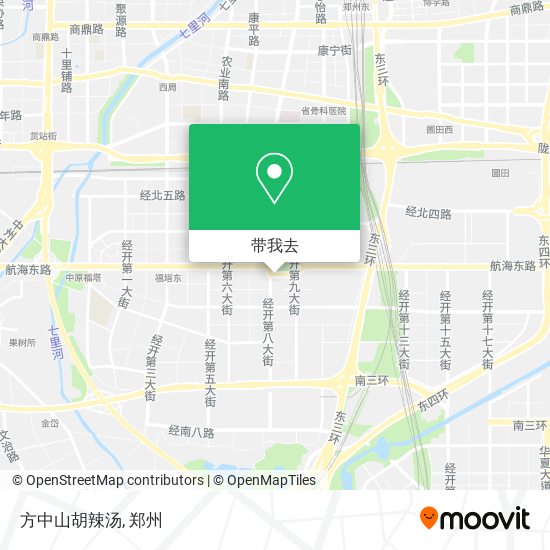 方中山胡辣汤地图