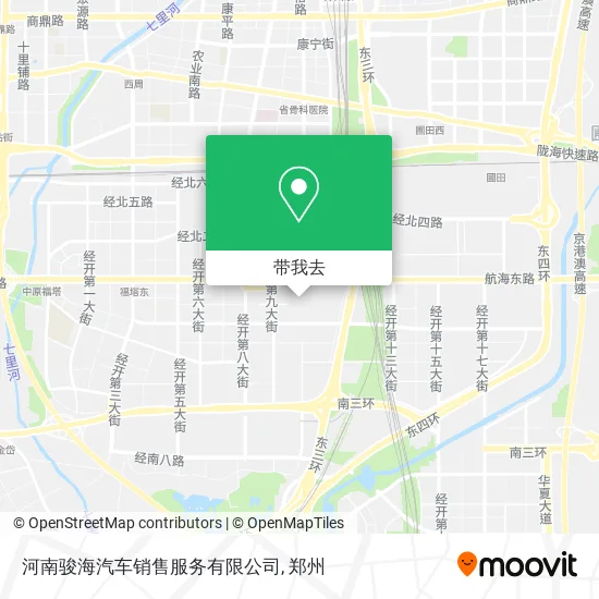 河南骏海汽车销售服务有限公司地图