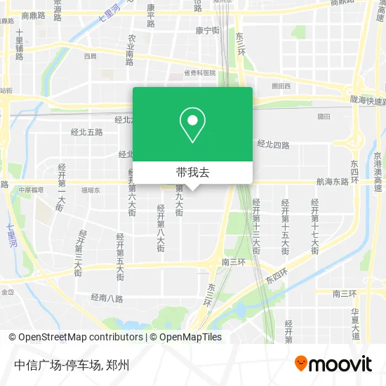 中信广场-停车场地图