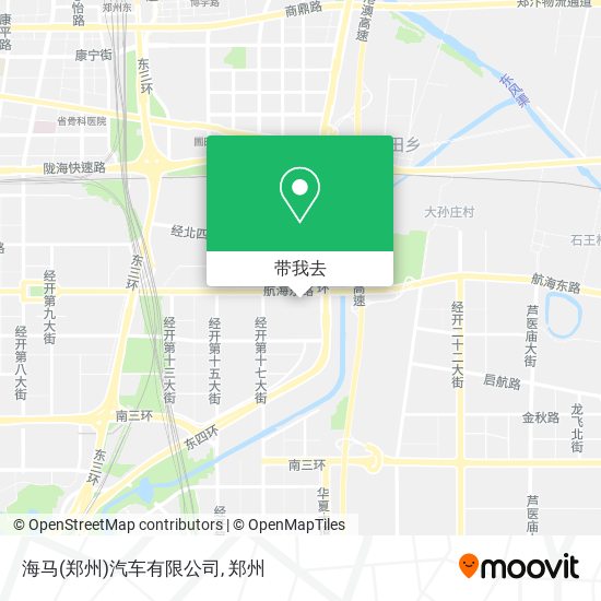 海马(郑州)汽车有限公司地图