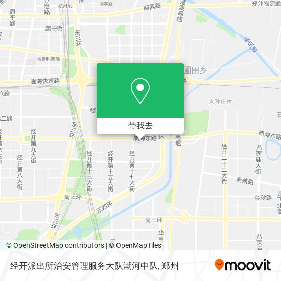 经开派出所治安管理服务大队潮河中队地图
