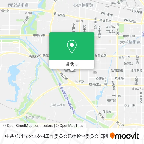 中共郑州市农业农村工作委员会纪律检查委员会地图