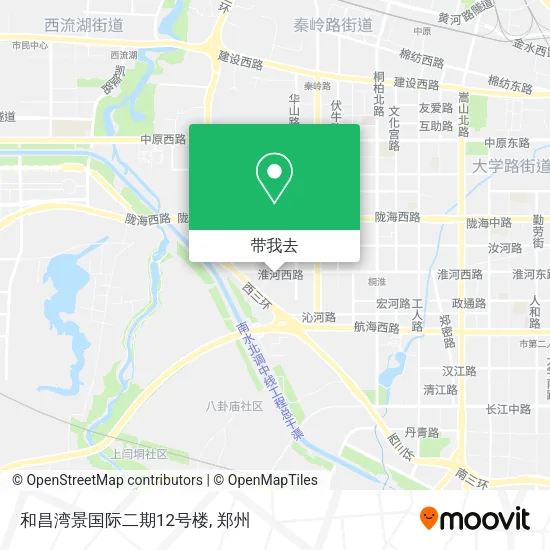 和昌湾景国际二期12号楼地图