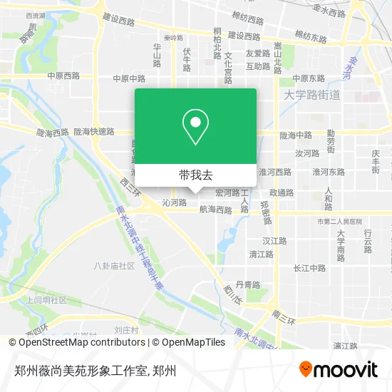 郑州薇尚美苑形象工作室地图