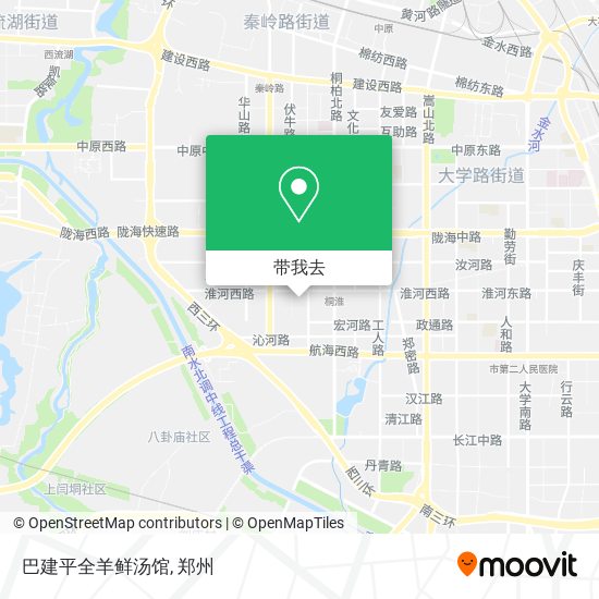 巴建平全羊鲜汤馆地图