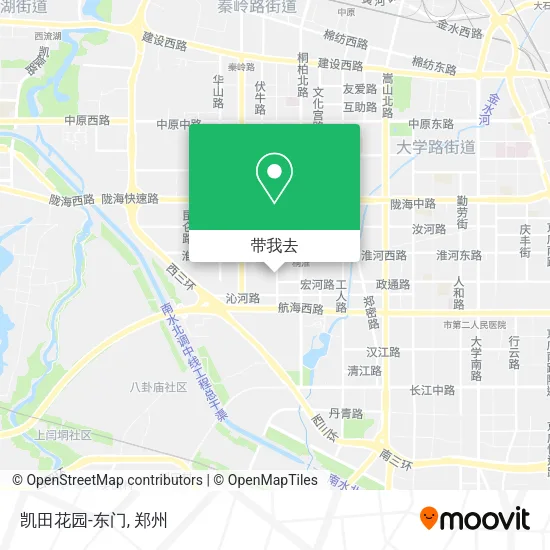 凯田花园-东门地图