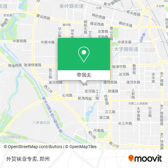 外贸袜业专卖地图