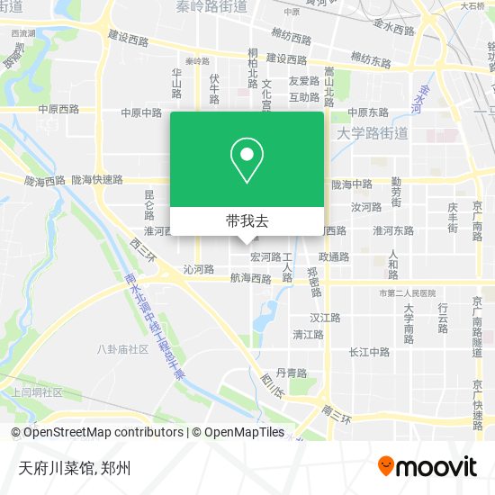 天府川菜馆地图
