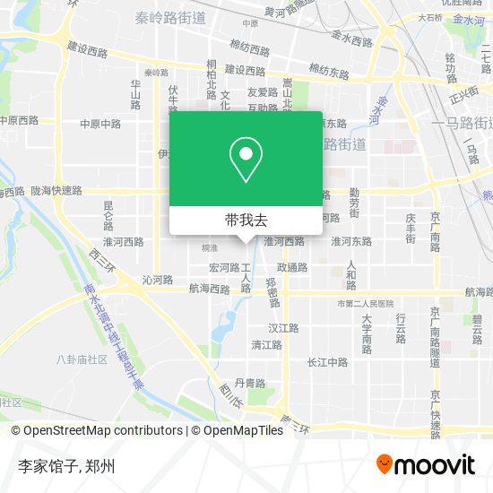 李家馆子地图