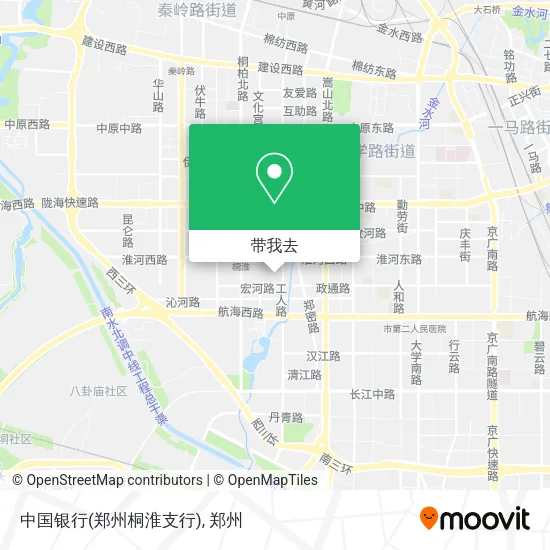 中国银行(郑州桐淮支行)地图