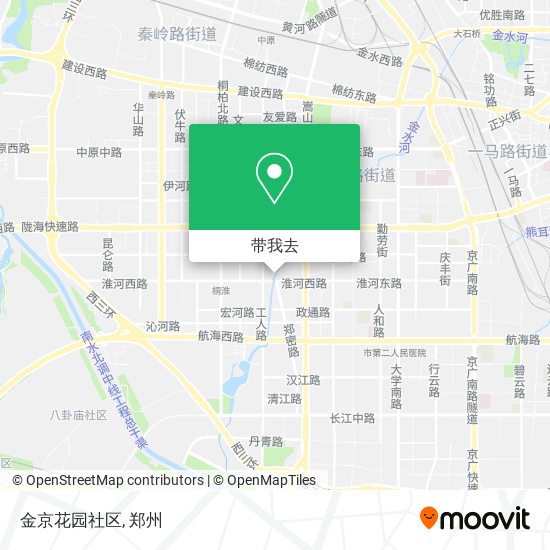 金京花园社区地图