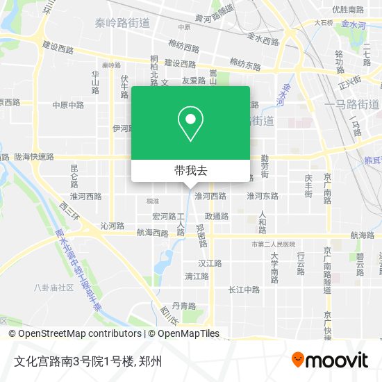 文化宫路南3号院1号楼地图