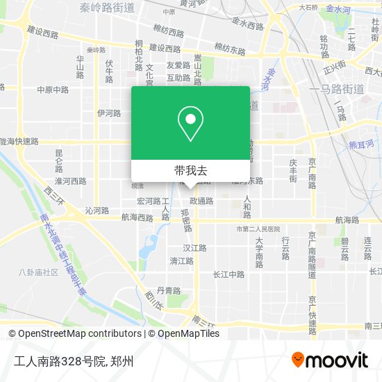 工人南路328号院地图