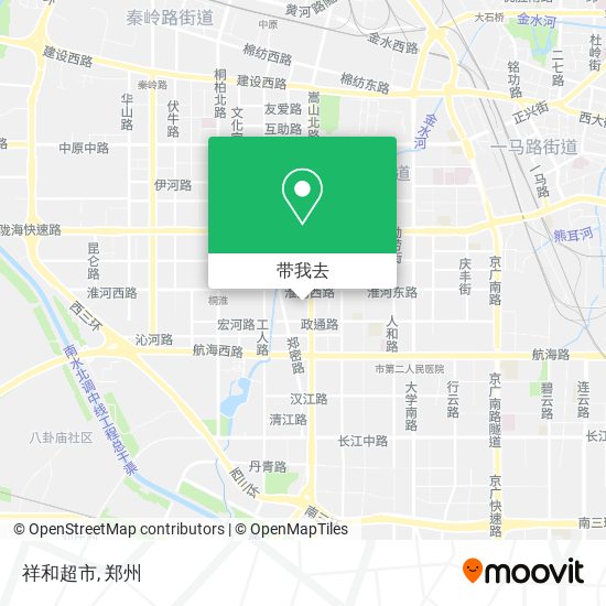 祥和超市地图