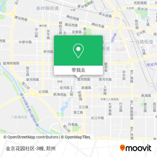 金京花园社区-3幢地图