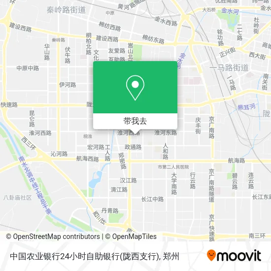 中国农业银行24小时自助银行(陇西支行)地图