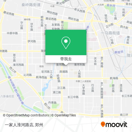 一家人淮河路店地图
