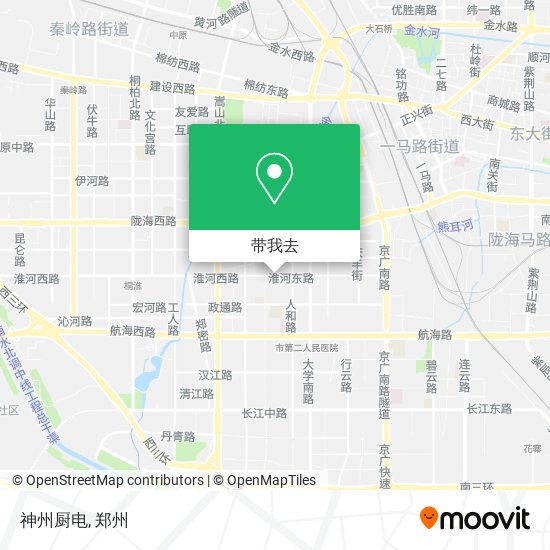 神州厨电地图