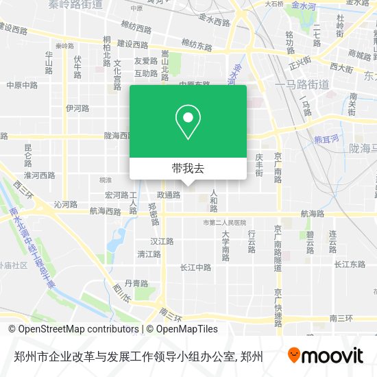 郑州市企业改革与发展工作领导小组办公室地图