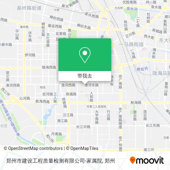 郑州市建设工程质量检测有限公司-家属院地图