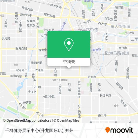 千群健身展示中心(升龙国际店)地图