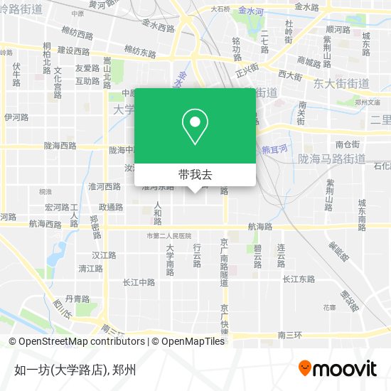 如一坊(大学路店)地图