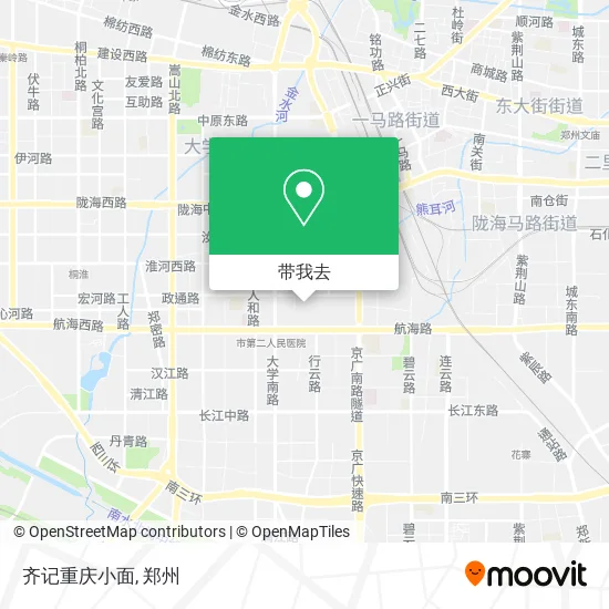 齐记重庆小面地图