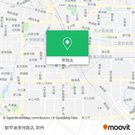 默罕迪淮河路店地图