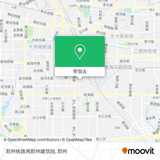 郑州铁路局郑州建筑段地图