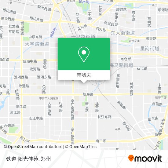 铁道·阳光佳苑地图