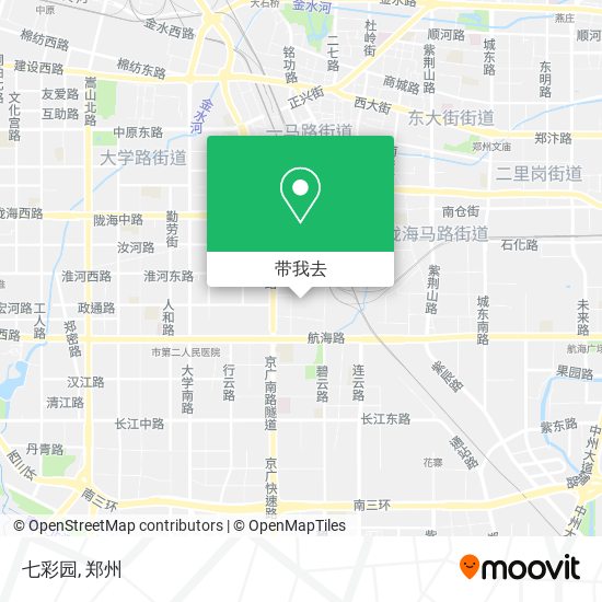 七彩园地图