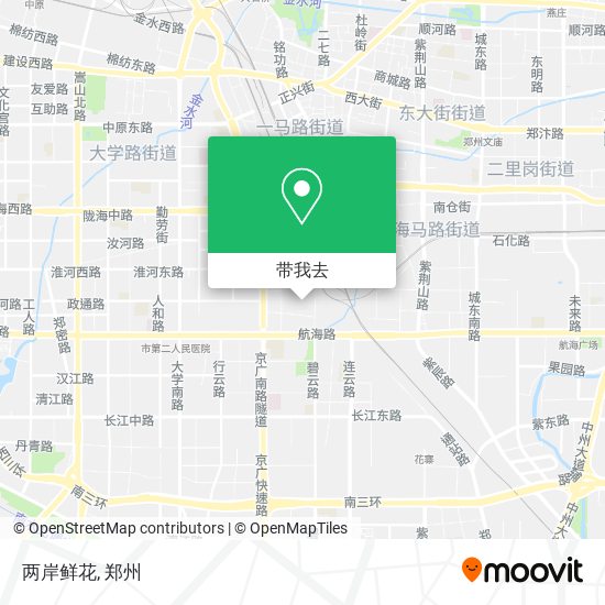 两岸鲜花地图