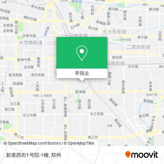 新甫西街1号院-1幢地图