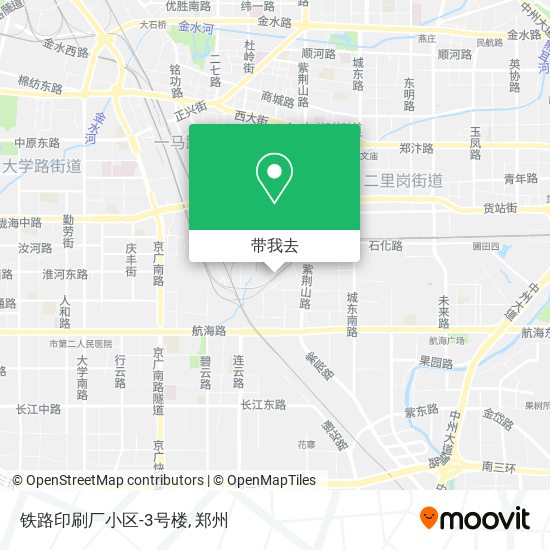 铁路印刷厂小区-3号楼地图