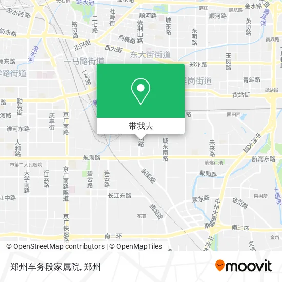 郑州车务段家属院地图
