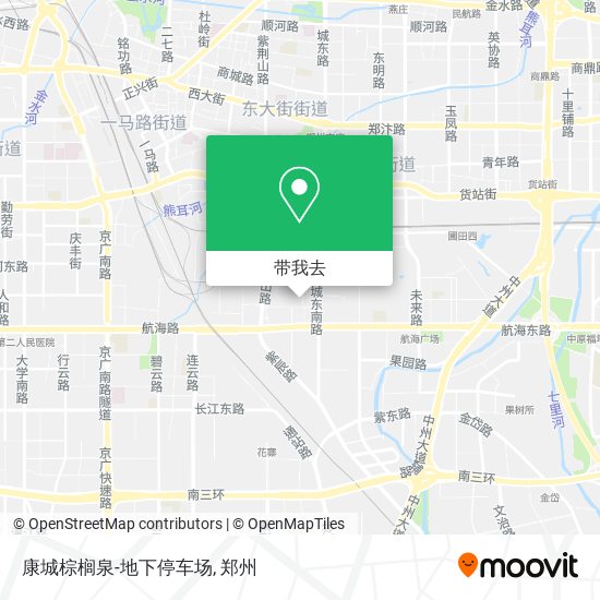 康城棕榈泉-地下停车场地图