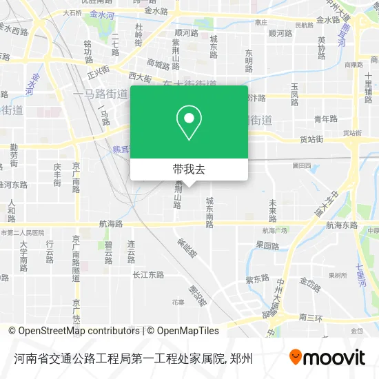河南省交通公路工程局第一工程处家属院地图