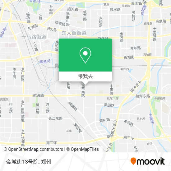 金城街13号院地图