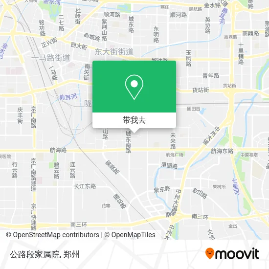 公路段家属院地图