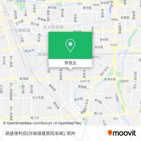 易捷便利店(河南煤建医院东南)地图